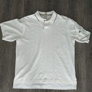 Oversized adidas collar shirt (orginally men's medium).